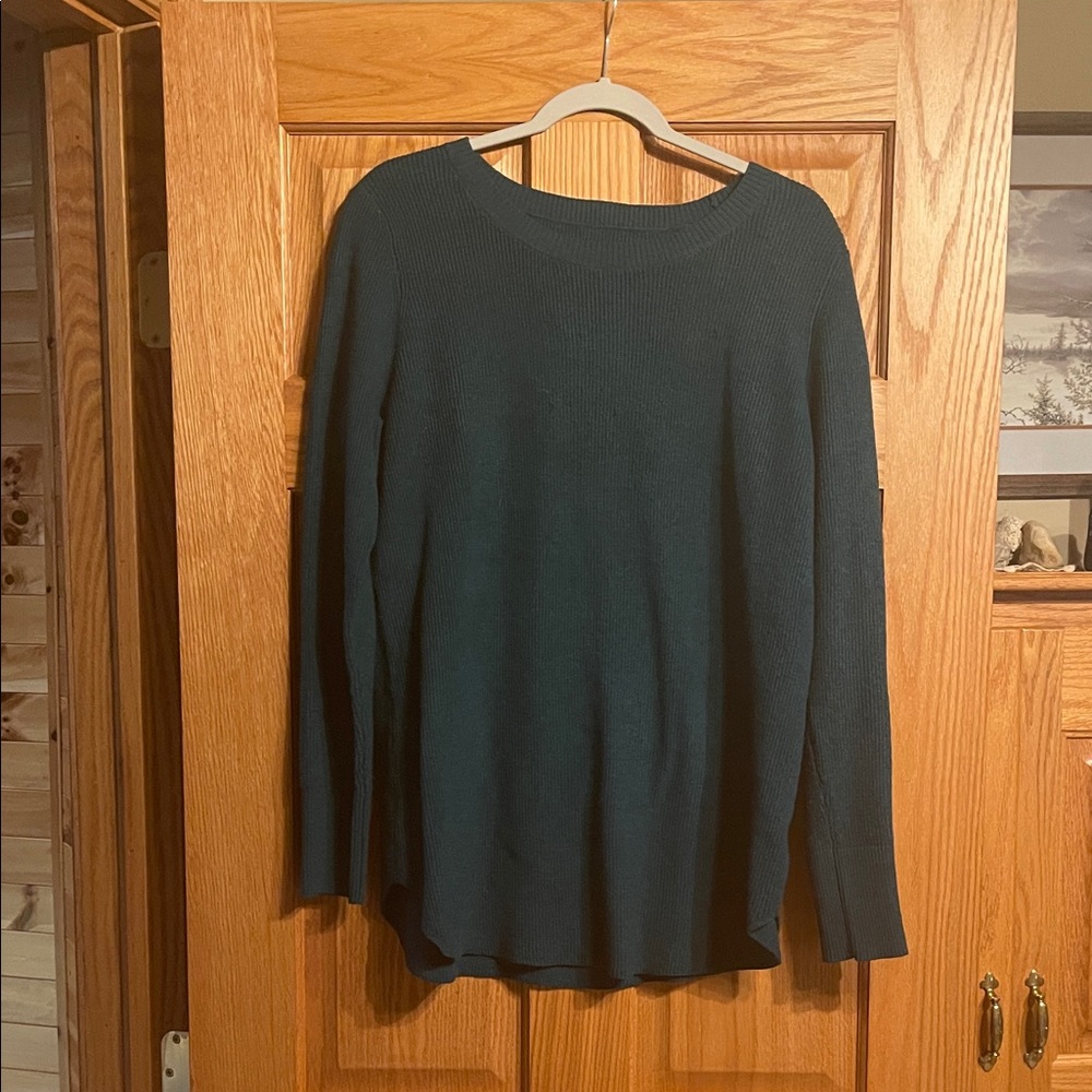 Teal tunic sweater